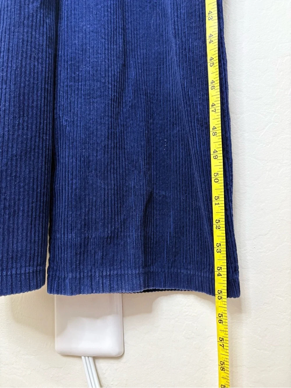 Vintage Disney Mickey Unlimited Jerry Leigh Corduroy Overalls Blue Large